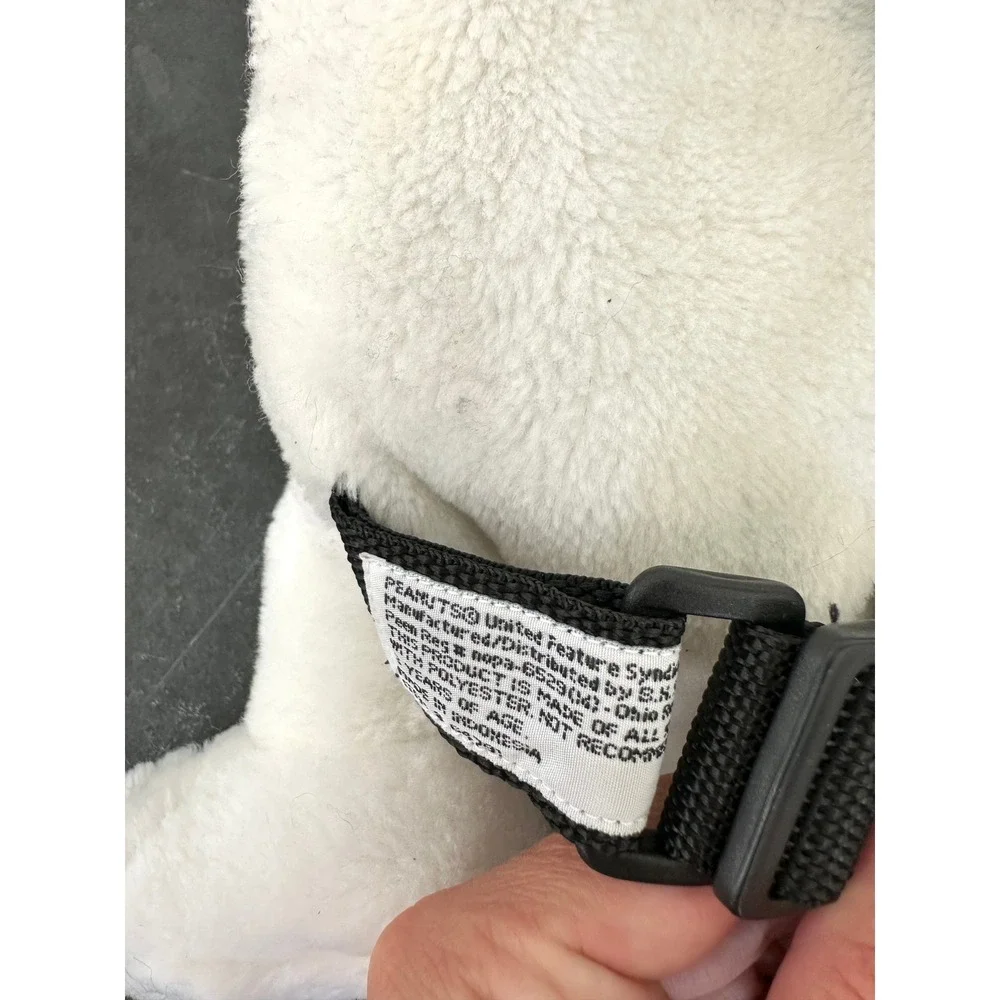 Snoopy Plush backpack purse Peanuts kidcore comic dog vintage adjustable strap